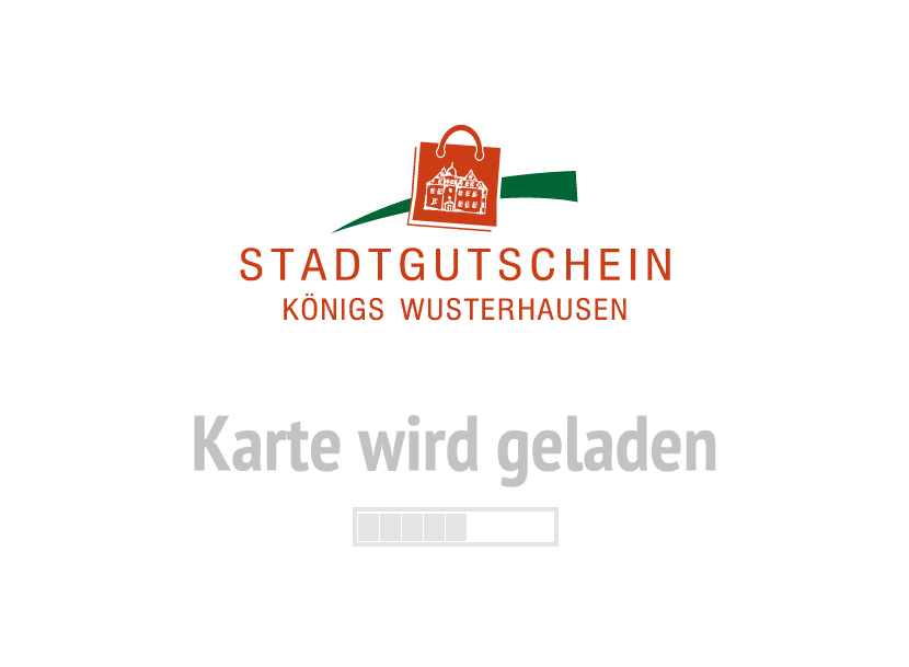 Karte der Teilnehmer*Innen des Stadtgutschein KW